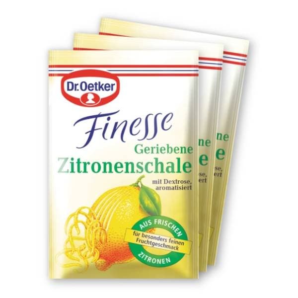 DR.OETKER Finesse naribana korica limuna 3x6g 0