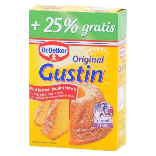 DR.OETKER gustin 250g + 25% gratis 0