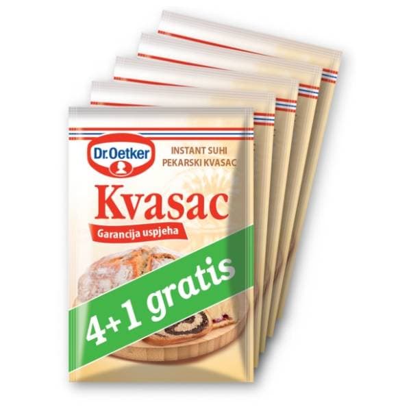 DR.OETKER Instant suhi pekarski kvasac 5x7g 4+1gratis 0