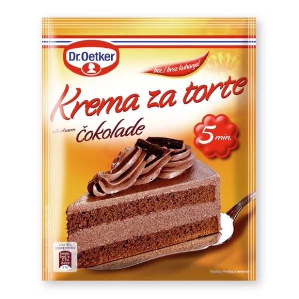 DR.OETKER krema za torte čokolada 65g 0