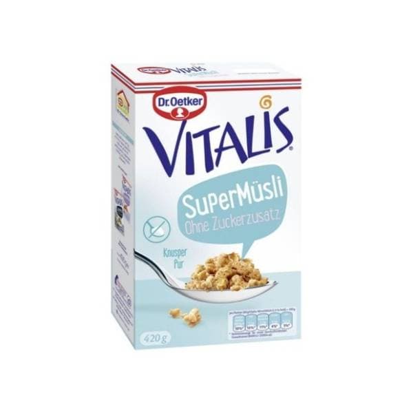 DR.OETKER Vitalis Supermusli bez šećera 420g 0