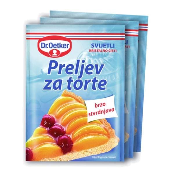 DR.OETKER preljev za torte 3x12g 0
