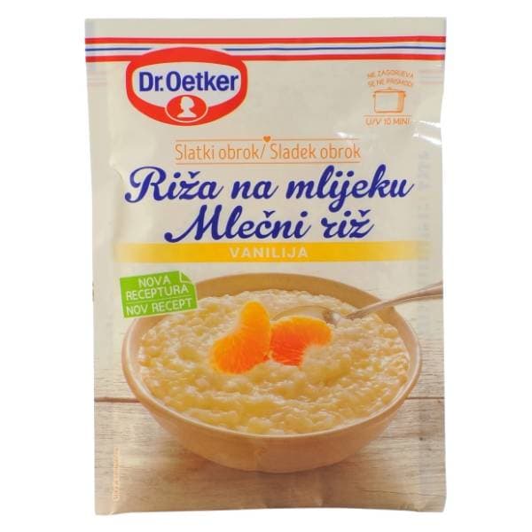 DR.OETKER riža na mlijeku vanilija 125g 0