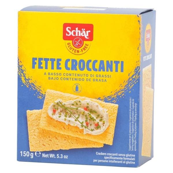 SCHAR Fette Croccanti kreker bez glutena 150g 0