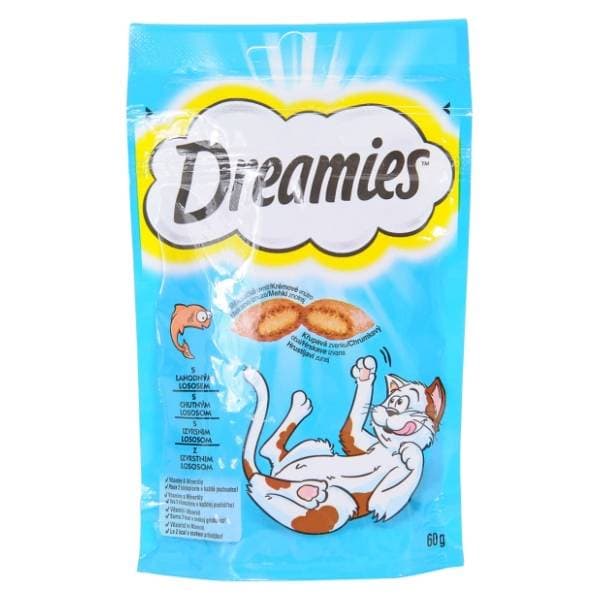 DREAMIES poslastica za mačke losos 60g 0