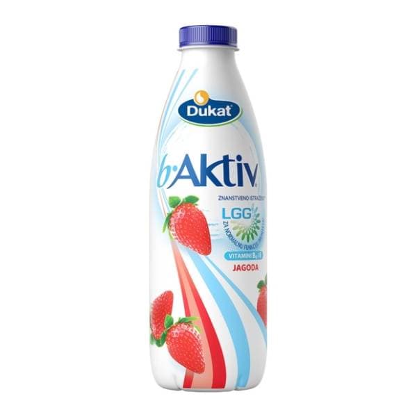 DUKAT B aktiv jogurt jagoda 1kg 0