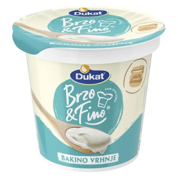 DUKAT Brzo & fino bakino kiselo vrhnje 300g 0