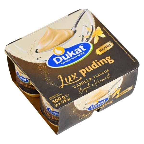 DUKAT Lux puding vanilija 4x125g 0