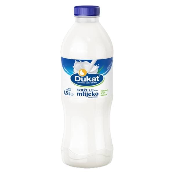 DUKAT svježe mlijeko 3,2%mm 1,5l 0