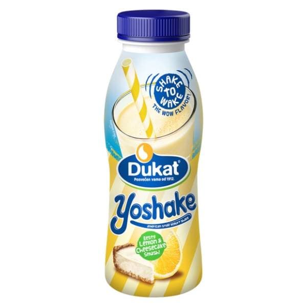 DUKAT Yoshake jogurt lemon & cheesecake 300g 0