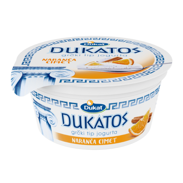 DUKATOS grčki tip jogurta naranča cimet 150g 0