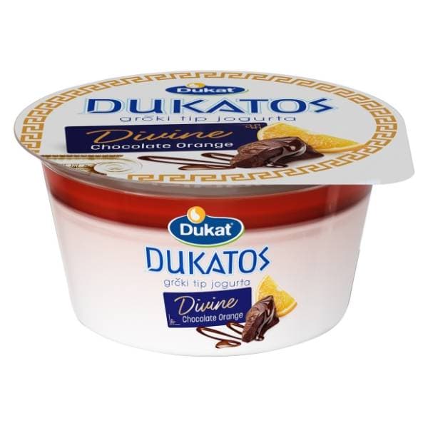 DUKATOS grčki tip jogurta naranča čokolada 150g 0