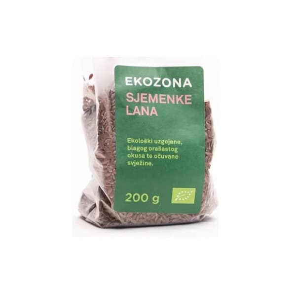 EKOZONA Bio sjemenke lana 200g 0