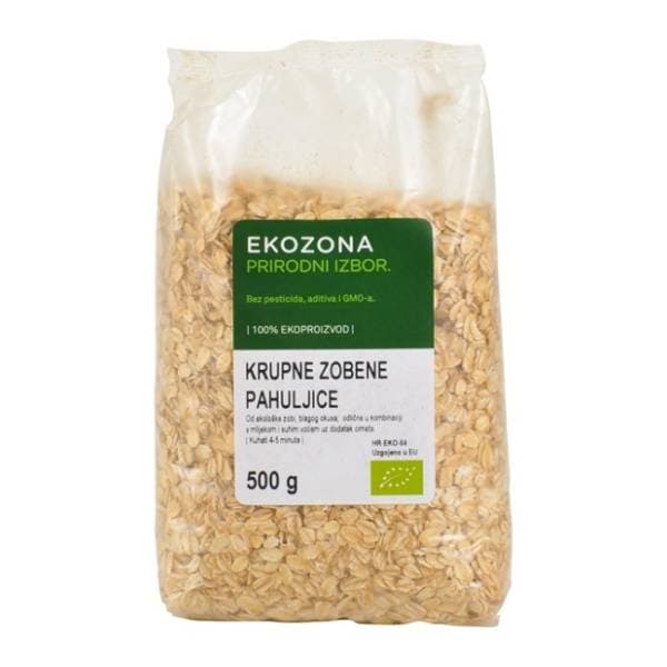 EKOZONA Bio zobene pahuljice krupne 500g 0