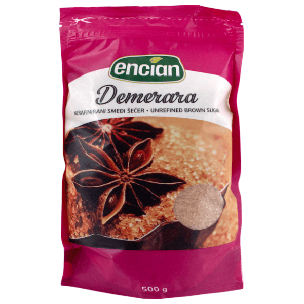 ENCIAN Demerara smeđi šećer 500g 0