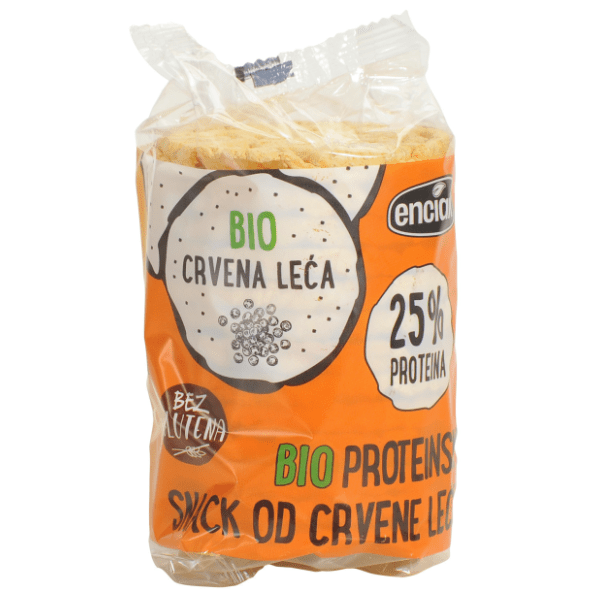 ENCIAN kreker protein crvena leća bez glutena 90g 0