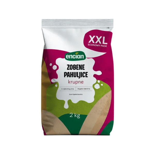 ENCIAN krupne zobene pahuljice XXL 2kg 0