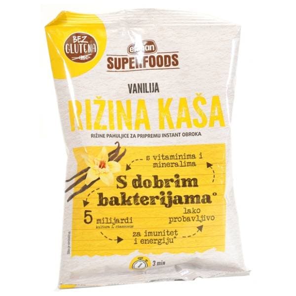 ENCIAN Superfoods rižina kaša vanilija 60g 0