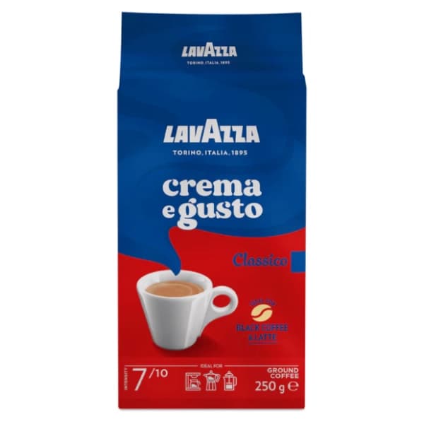 Espresso kava LAVAZZA Crema E Gusto mljevena 250g 0