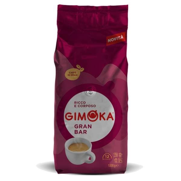 Espresso kava GIMOKA Gran bar u zrnu 1kg 0