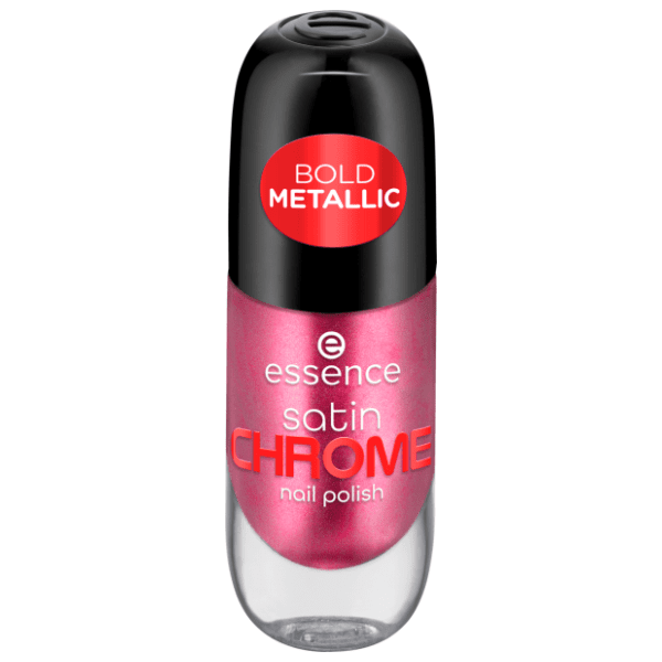 ESSENCE Chrome lak za nokte 03 meta maroon 0