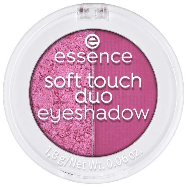 ESSENCE Soft touch duo sjenilo za oči 02 berry crush 0