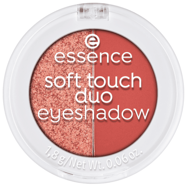 ESSENCE Soft touch duo sjenilo za oči 01 bronze beauty 0
