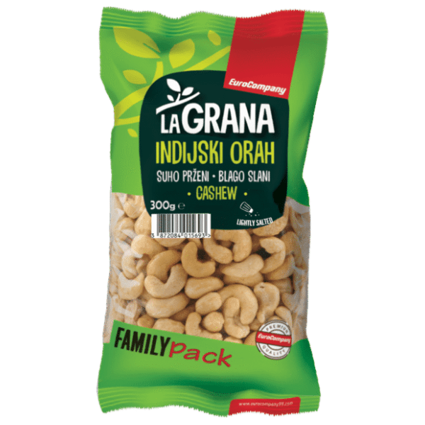 EUROCOMPANY indijski orah prženi 300g 0