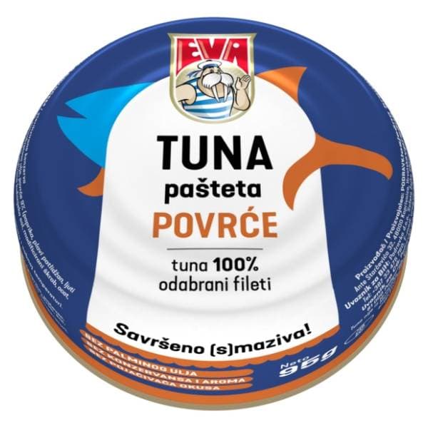 EVA Tuna pašteta povrće 95g 0