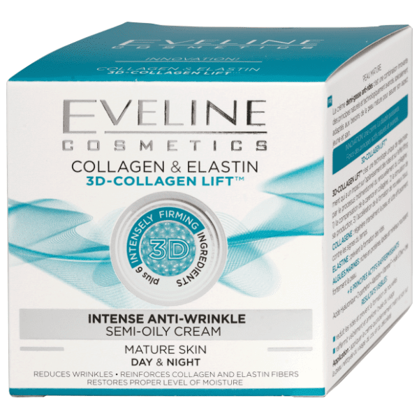 EVELINE 3D Collagen & elastin krema za lice 50ml 0