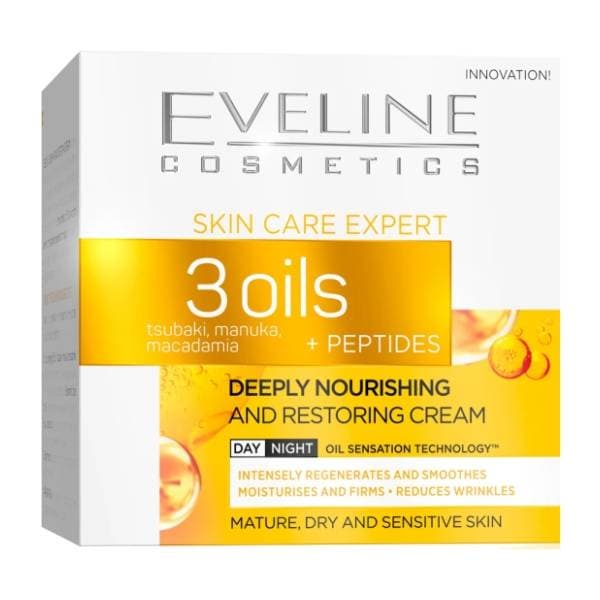 EVELINE krema za lice dragocjena ulja 50ml 0