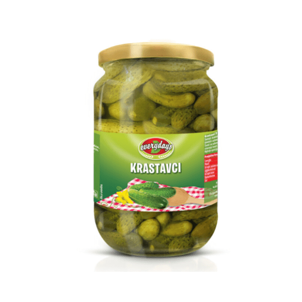 EVERYDAYS Ultra kiseli krastavci 680g 0