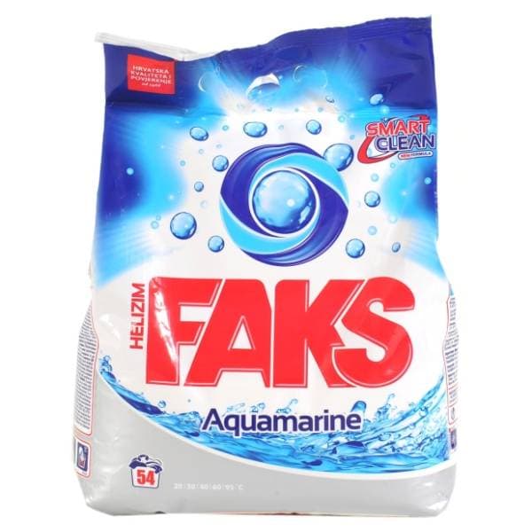 FAKS Aquamarine deterdžent za rublje 54 pranja (3,51kg) 0