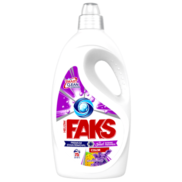 FAKS Color lavanda i smilje tekući deterdžent 75 pranja (3,75l) 0