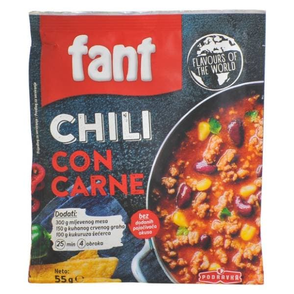 FANT chili con carne 55g 0