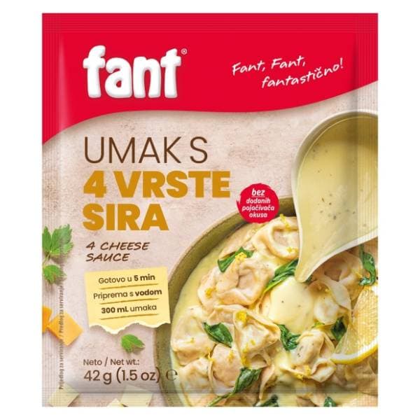 FANT Umak s 4 vrste sira 42g 0