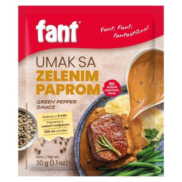FANT Umak sa zelenim paprom 30g 0