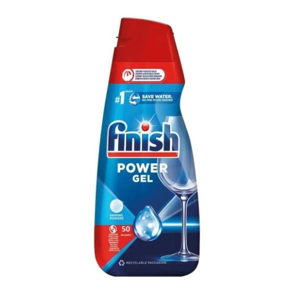 FINISH Power gel sredstvo za strojno pranje posuđa 1l 0