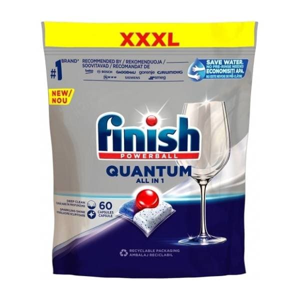 FINISH Quantum Kapsule za pranje posuđa 60/1 0