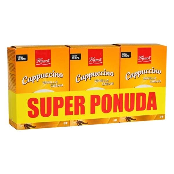 FRANCK Cappuccino vanilija instant kava 3x148g 0