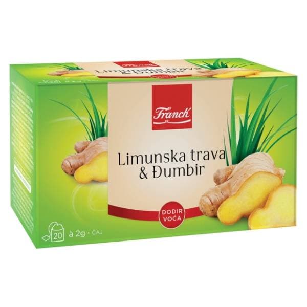 FRANCK limunska trava i đumbir čaj 40g 0
