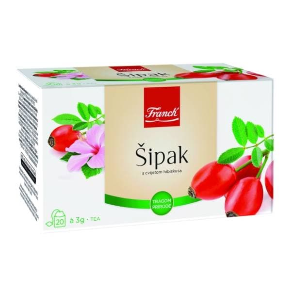 FRANCK šipak s cvijetom hibiskusa čaj 60g 0