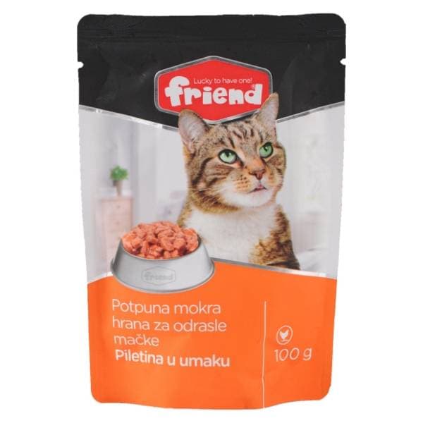 FRIEND hrana za odrasle mačke piletina u umaku 100g 0