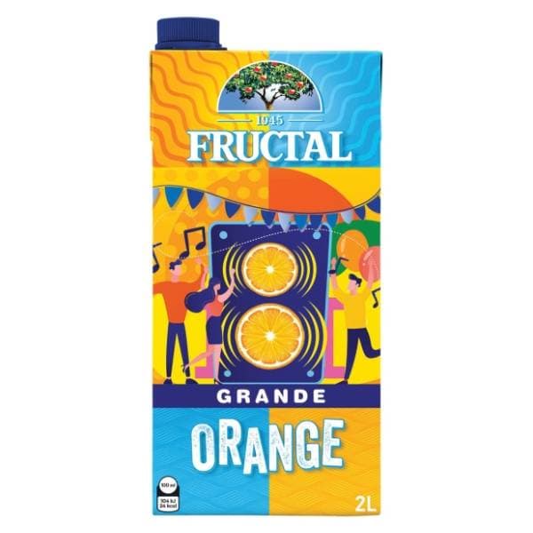 FRUCTAL Grande naranča 2l 0