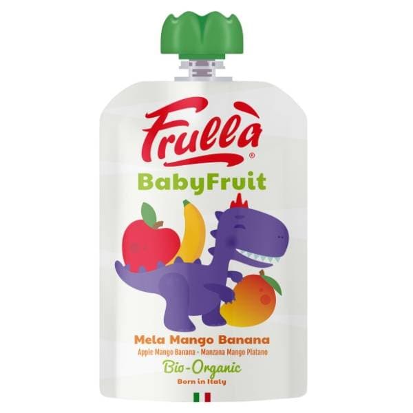 FRULLA Bio voćni pire jabuka, banana i mango 100g 0