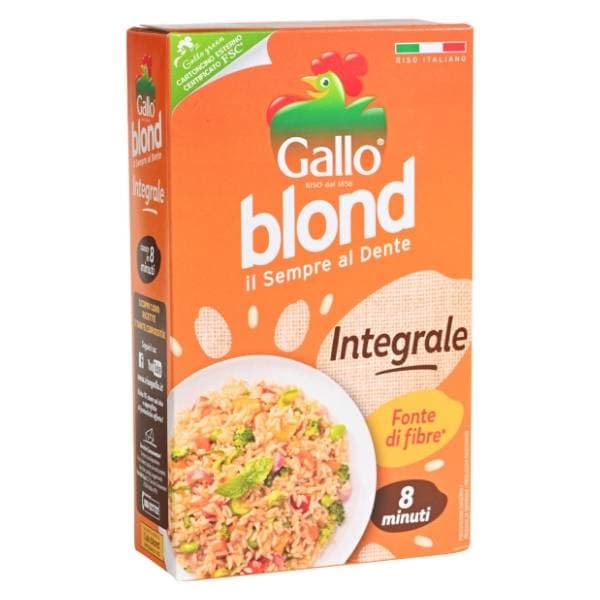 GALLO Blond integrale riža 1kg 0