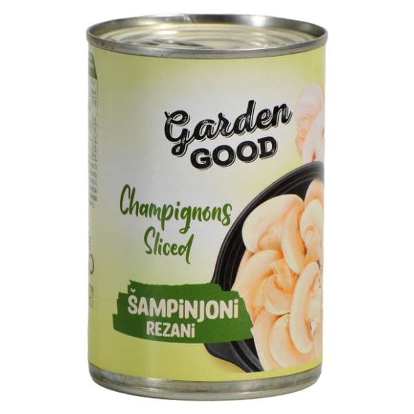 GARDEN GOOD šampinjoni rezani 230g 0