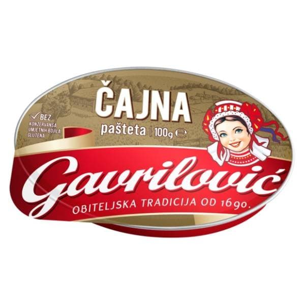 GAVRILOVIĆ Čajna pašteta 100g 0