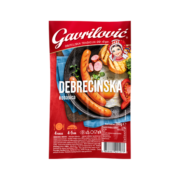 GAVRILOVIĆ Debrecinska kobasica 200g 0