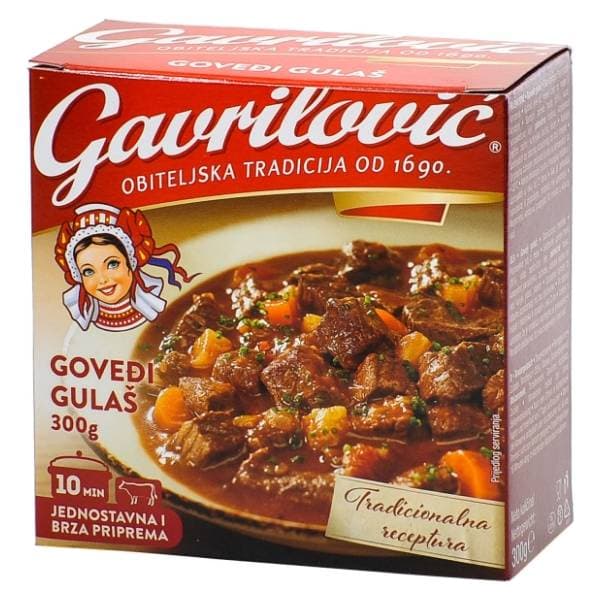GAVRILOVIĆ goveđi gulaš 300g 0